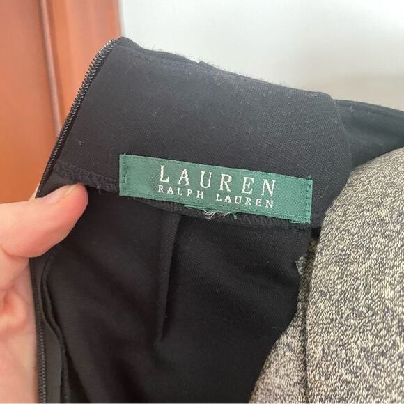 Lauren Ralph Lauren Classic Black V-Neck Dress - Picture 4 of 7